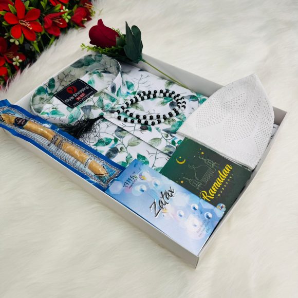 Men’s Cotton Screen Print Panjabi Combo - Image 2